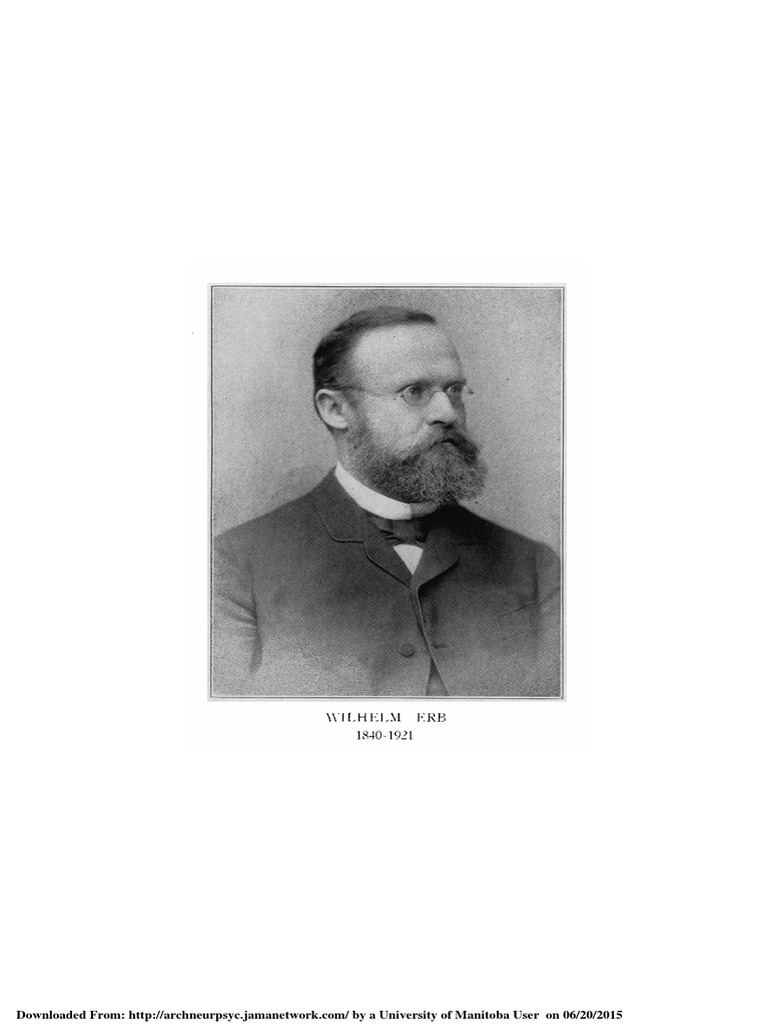 Wilhelm Erb 1840 1921 Kuh Sydney Archives of and 2 Annas Archive PDF