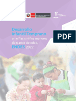Desarrollo Infantil Temprano en Niñas y Niños Menores de 6 Años de Edad - Endes 2022