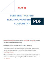 Analytical Chemistry-22 (Bulk Electrolysis) 2