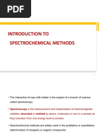 Analytical Chemistry-24 (Introduction To Spectrochemical Methods)