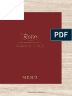 Menu Restauranterosso