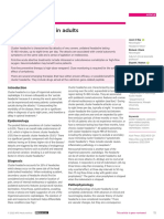 Cluster Headache in Adults