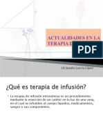 Actualidades en La Terapia de Infusion 2021