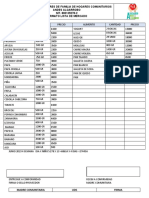 Lista de Mercado Semanal 4 Junio