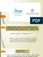 Presentación UNIFICADA de PRINUAR