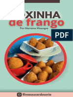 Coxinha de Frango - Massucar Doceria