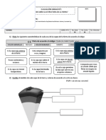 Evaluación Unidad N°2 Ciencias