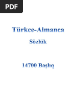 0913 Turkce Almanca Sozluk 14700 Bashliq 1710s PDF 