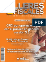 Talleres Fiscales N°-24, CFDI 3.3, Operac. Púb. Gral.