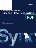 DVA License Plate Recognition AG Enu