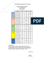 Jadual PDPR 21 Hingga 25 Feb 2022