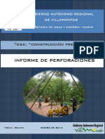 Informe Perforaciones Presa Ipa