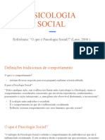 Psicologia Social - Aula 01 