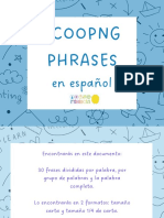 Scooping Phrases Es Intelecta Dip (11 × 8.5 In)