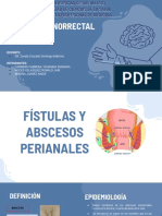 Fistulas y Abscesos Perianales