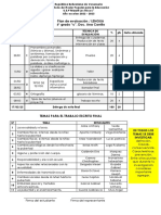 Planes de Evaluacion 6grado