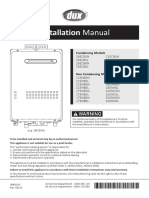 Continuous Flow Installers Guide