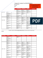 CoMS TIMETABLE, AY 2022-2023 - Sem II - Draft 2.0.