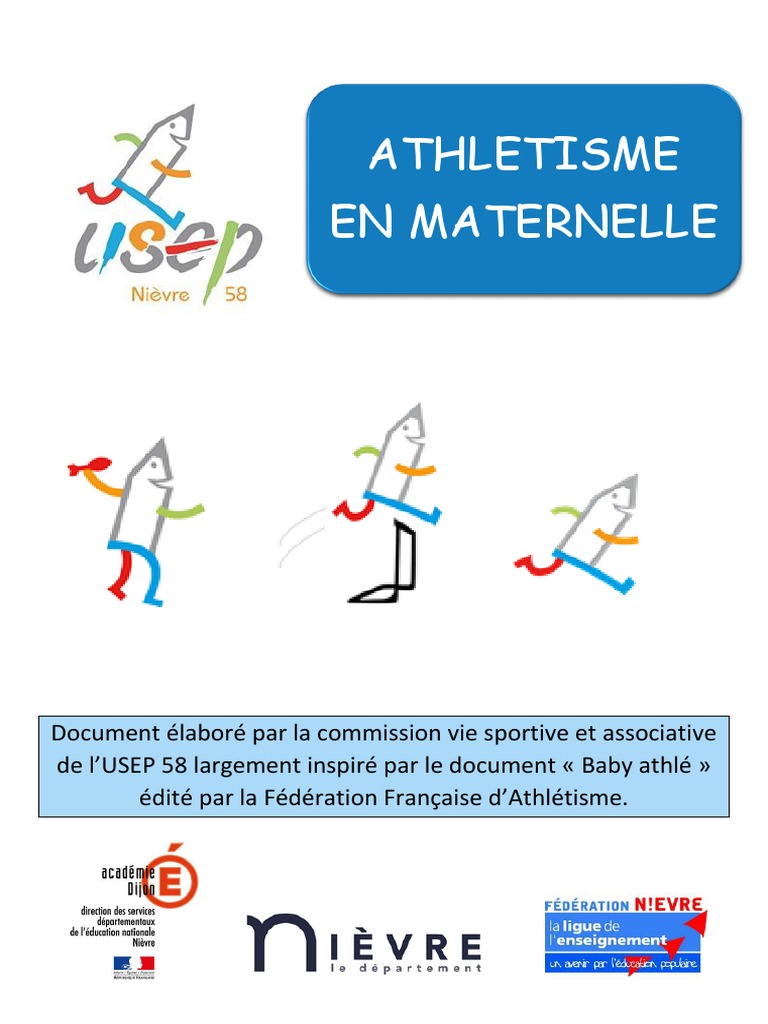 Document Athletisme Maternelle USEP Nièvre | PDF