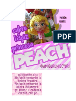 Adorno para Lapiz Princesa Peach Mario Bros