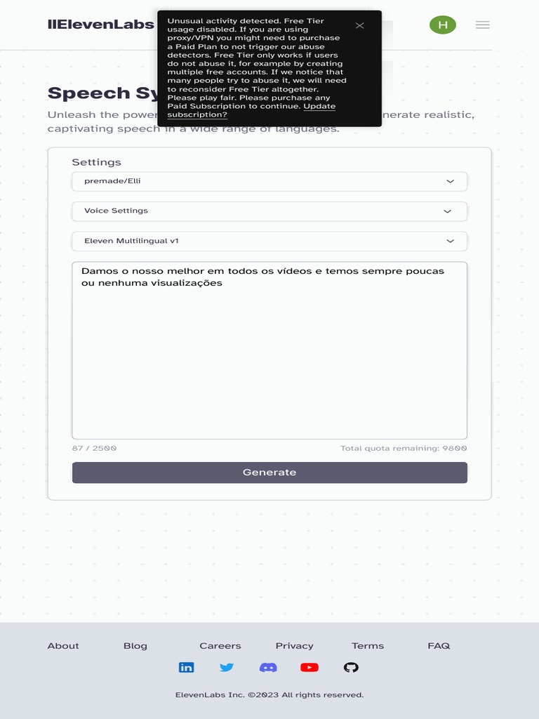 Multilingual Speech Synthesis Tool | PDF | Computers