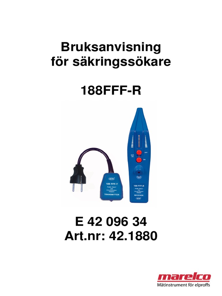 188FFF-R Manual | PDF