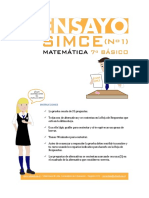 Ensayo1 Simce Matematica 7basico 2012