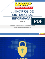 Aula 14 UNIP Princ Sistemas Informacao-Prof Flavio Volpon