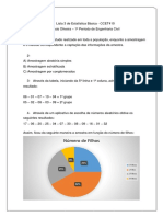 Lista 3 de Estatística - Eduardo de Assis