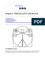 Chapter 5 - Fish Quality Assurance: 5.1 Definition of Q.A