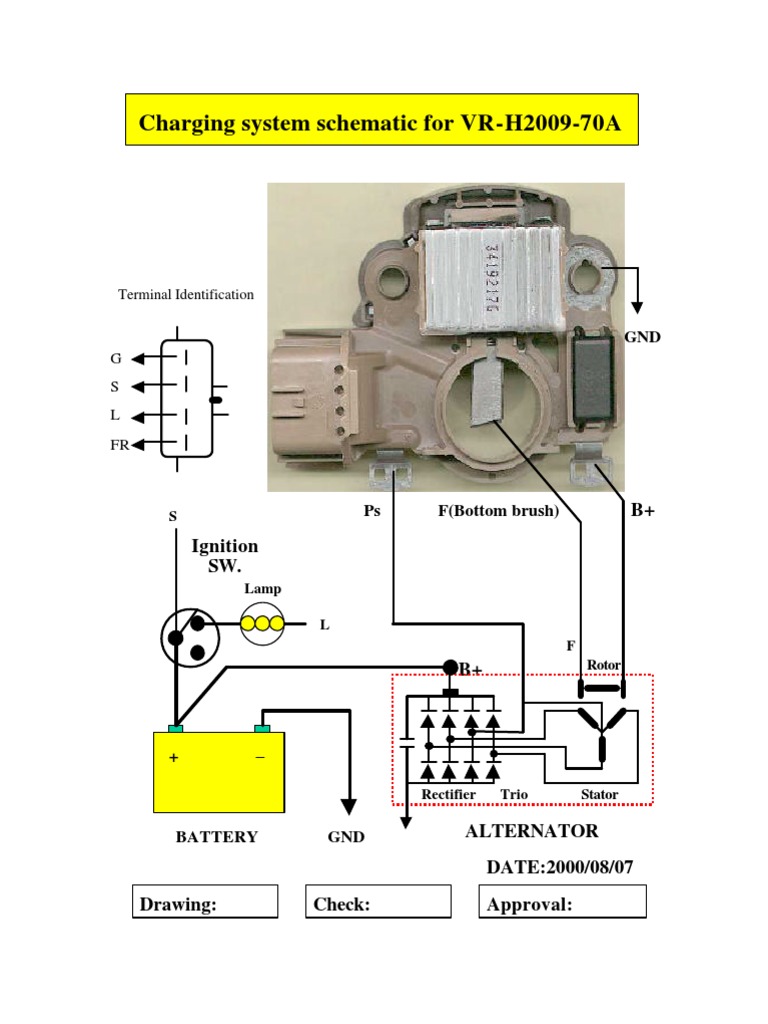 Charging System Schematic For VRH200970A PDF