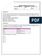 LISTA DE EXERCÍCIOS GENÉTICA