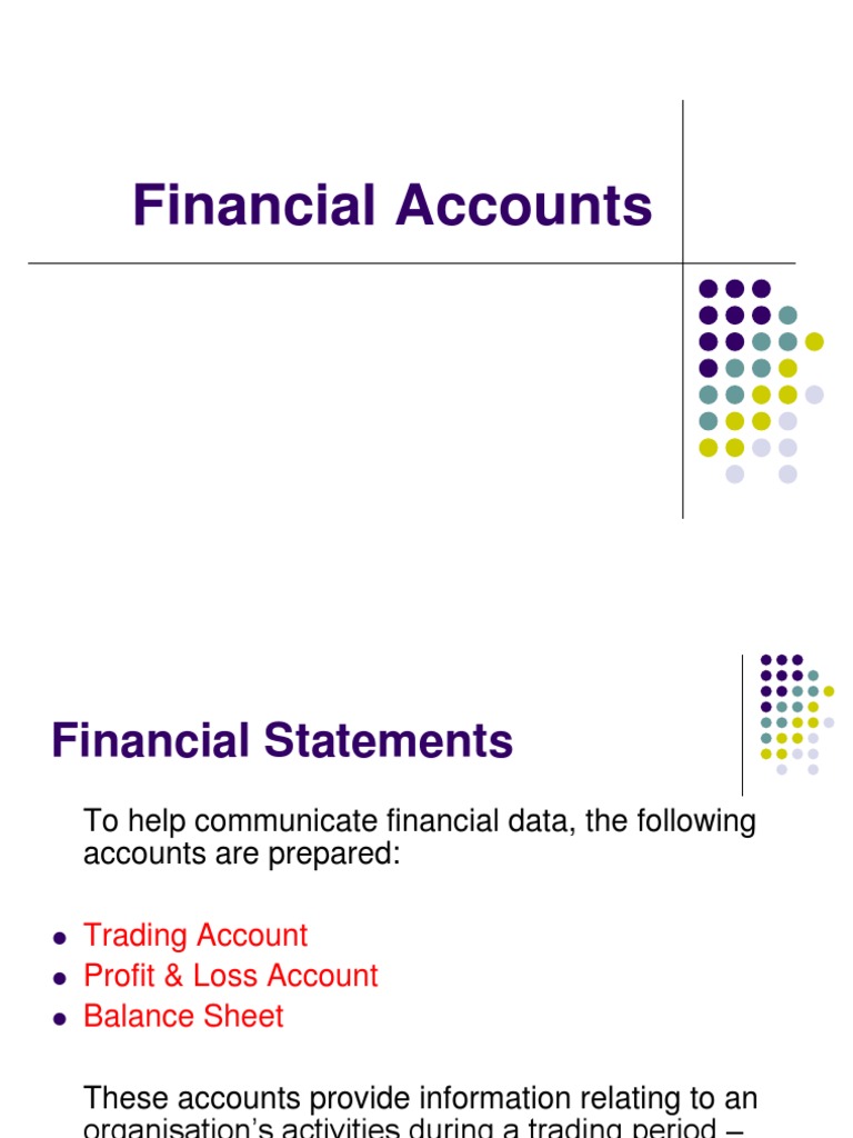Final AccountsSole Traders Balance Sheet Statement