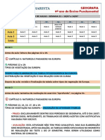 21 Roteiro de Aulas - Geografia - 9º Ano - Semana 21