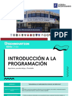 1° MEDIO TEMA 15 Introducción A La Programación