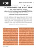 Serra Et Al., 2013 Review The Interaction Between Rootstocks and Cultivars (Vitis Vinifera L.) To Enhance Drought Tolerance in Grapevine