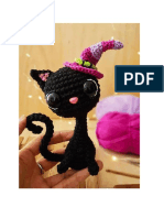 Gatita Halloween PDF Amigurumi Patron Gratis