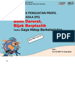 Modul Projek Gaya Hidup Berkelanjutan - Bumi Darurat, Bijak Berplastik - Fase E