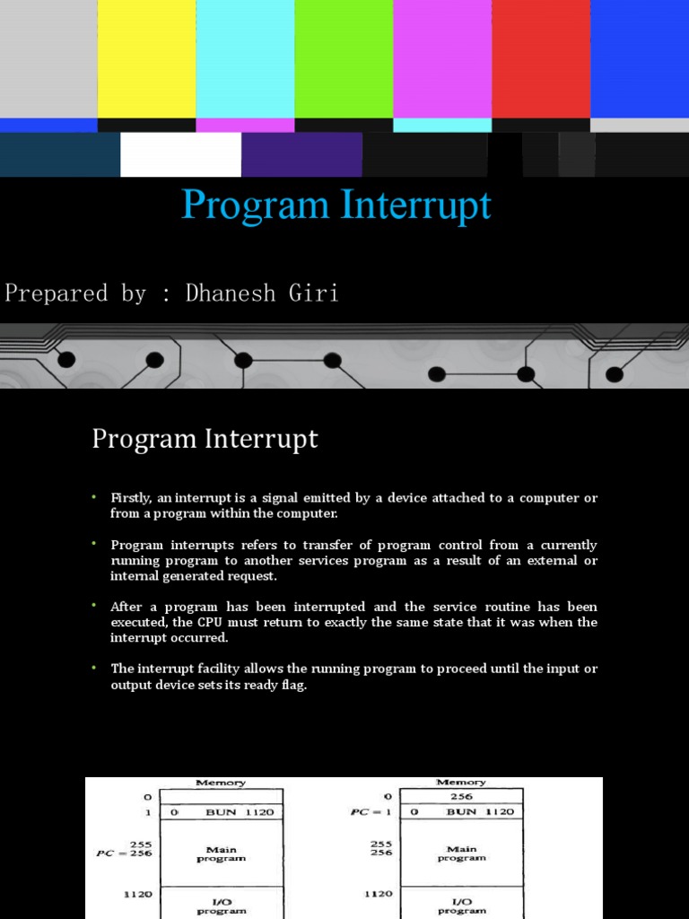 Programming Interrupt | PDF