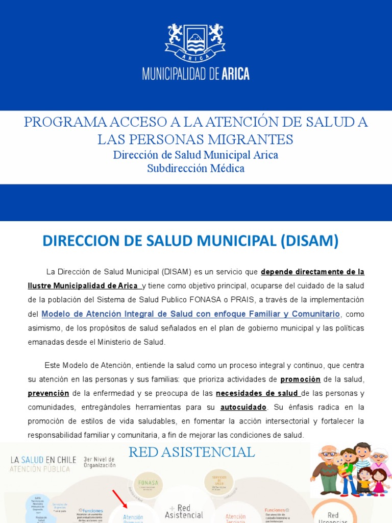 Migrantes Disam 2022 | PDF | Servicios públicos | Programas sociales