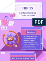 Top 15 Content Writing Tools For SEO You Should Try