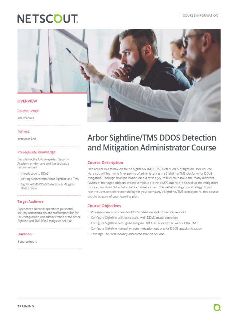 Arbor Sightline/TMS DDoS Admin Course | PDF | Computers