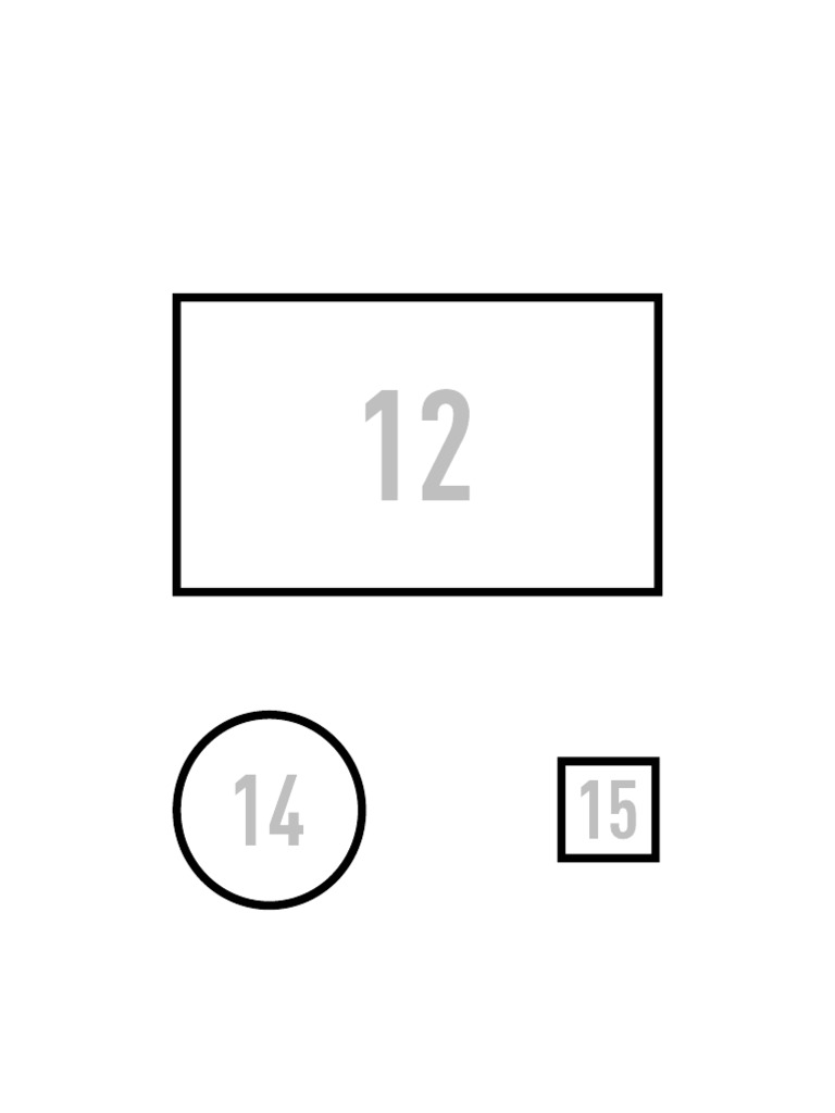 Printable Targets Essentials 3 Shapes PDF