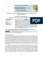 The Influence of Entrepreneurial Orientation and Market Orientation on SME Business Performance