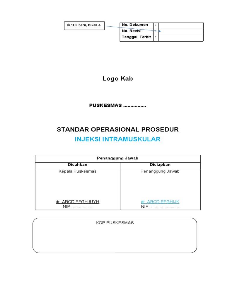 Contoh format sop pdf
