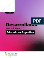 33. Educado en Argentina - Desarrollador Web Full Stack 0