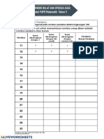 Nombor Bulat Dan Operasi Asas Modul PDPR Matematik Tahun 5