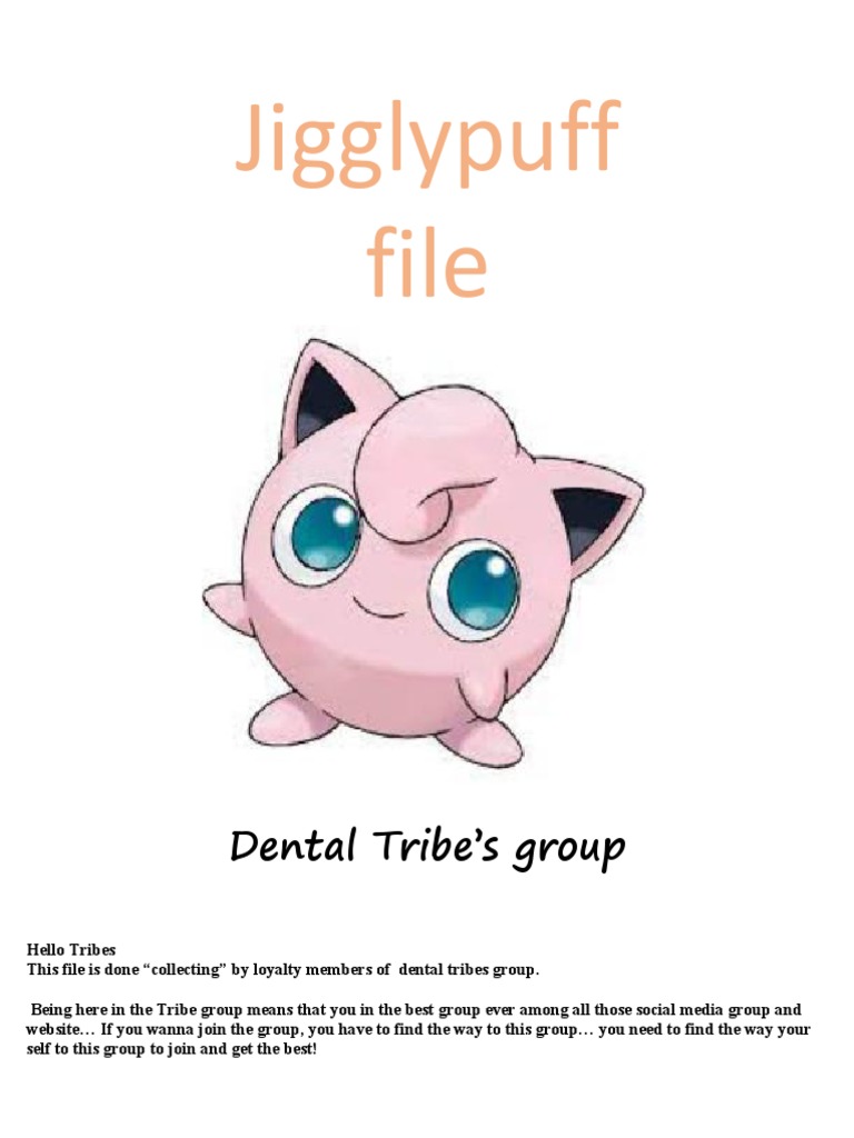 4 Jigglypuff | PDF | Tooth | Medical Specialties