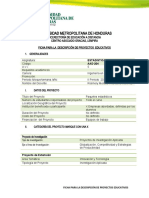 Ficha de Proyecto Estadistica Aplicada