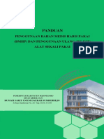 Panduan Penggunaan Bahan Habis Pakai BMHP Dan Penggunaan Sekali Pakai Re Use 2